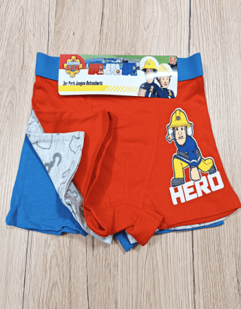 Sam a tűzoltó kisfiú boxeralsó 3 db-os csomag 110/116, 122/128
