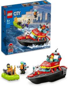 LEGO® City 60373 Tuzoltohajo LEGO® City 60373 Tűzoltóhajó LEGO® City 60373 Tűzoltóhajó