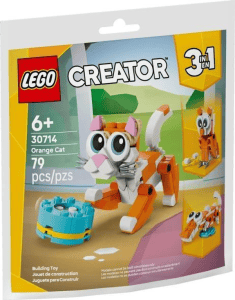 LEGO® Creator 3 in 1 30714 Narancssarga macska 2 LEGO® Creator 3-in-1 30714 Narancssárga macska LEGO® Creator 3-in-1 30714 Narancssárga macska