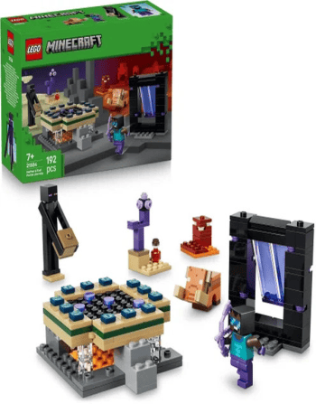 LEGO® Minecraft 21584 Utazás az Alvilág kapujához és a Végportálhoz
